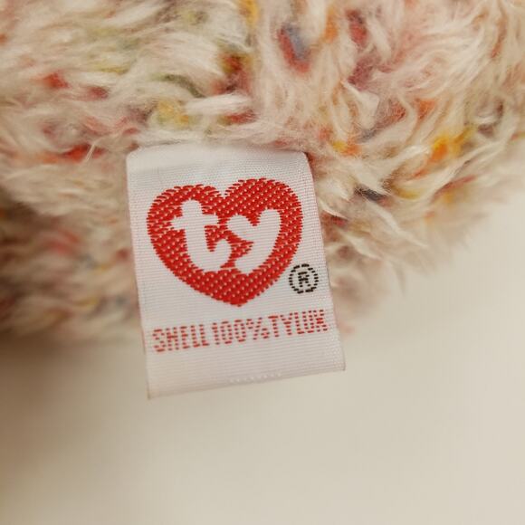 Ty Classic Razzmatazz Frosted Orange Bear Plush Stuffed Animal Toy 2000 - Picture 10 of 12